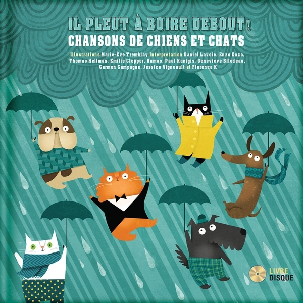 IL PLEUT A BOIRE DEBOUT - LIVRE + CD