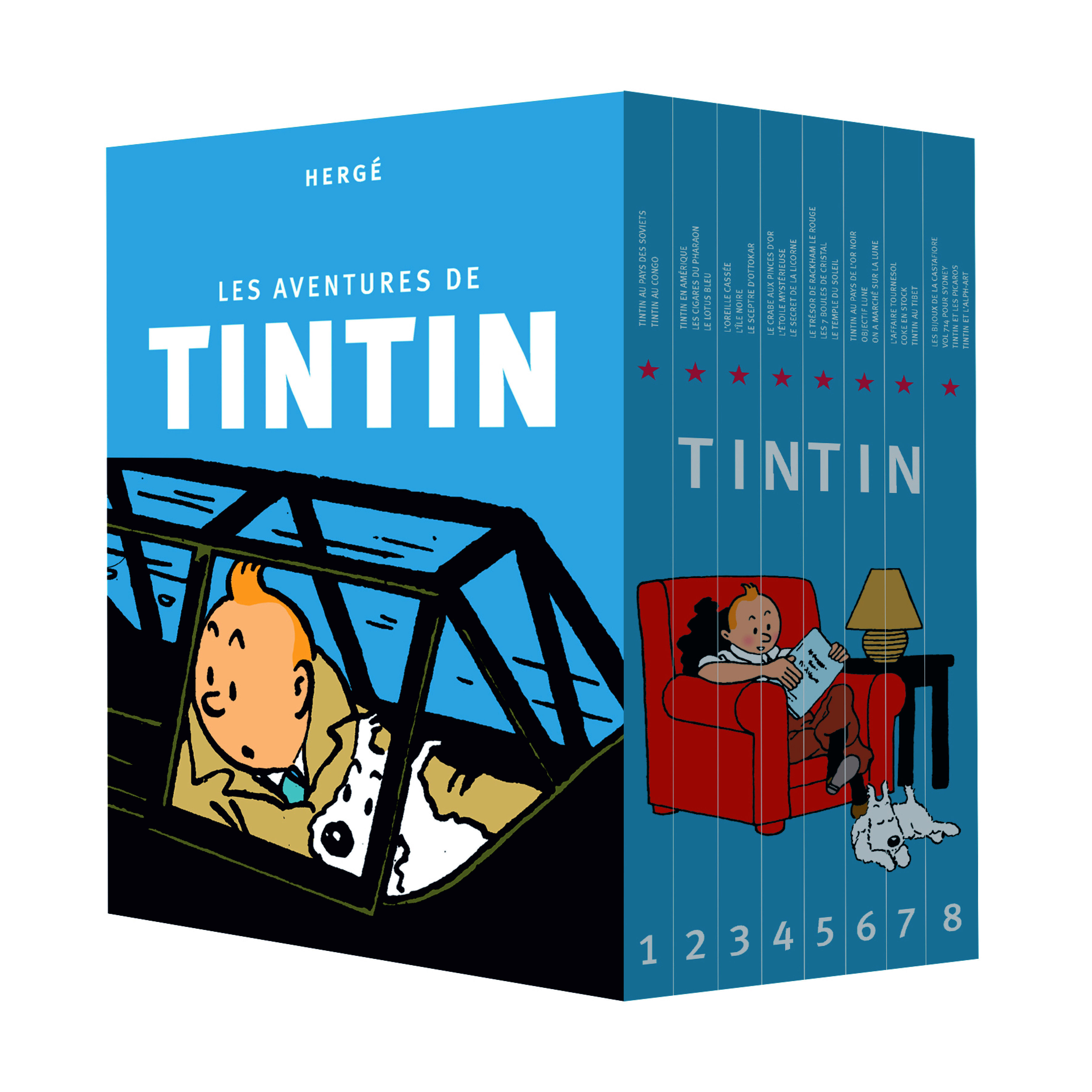 TINTIN - COFFRET INTEGRALE (2019)