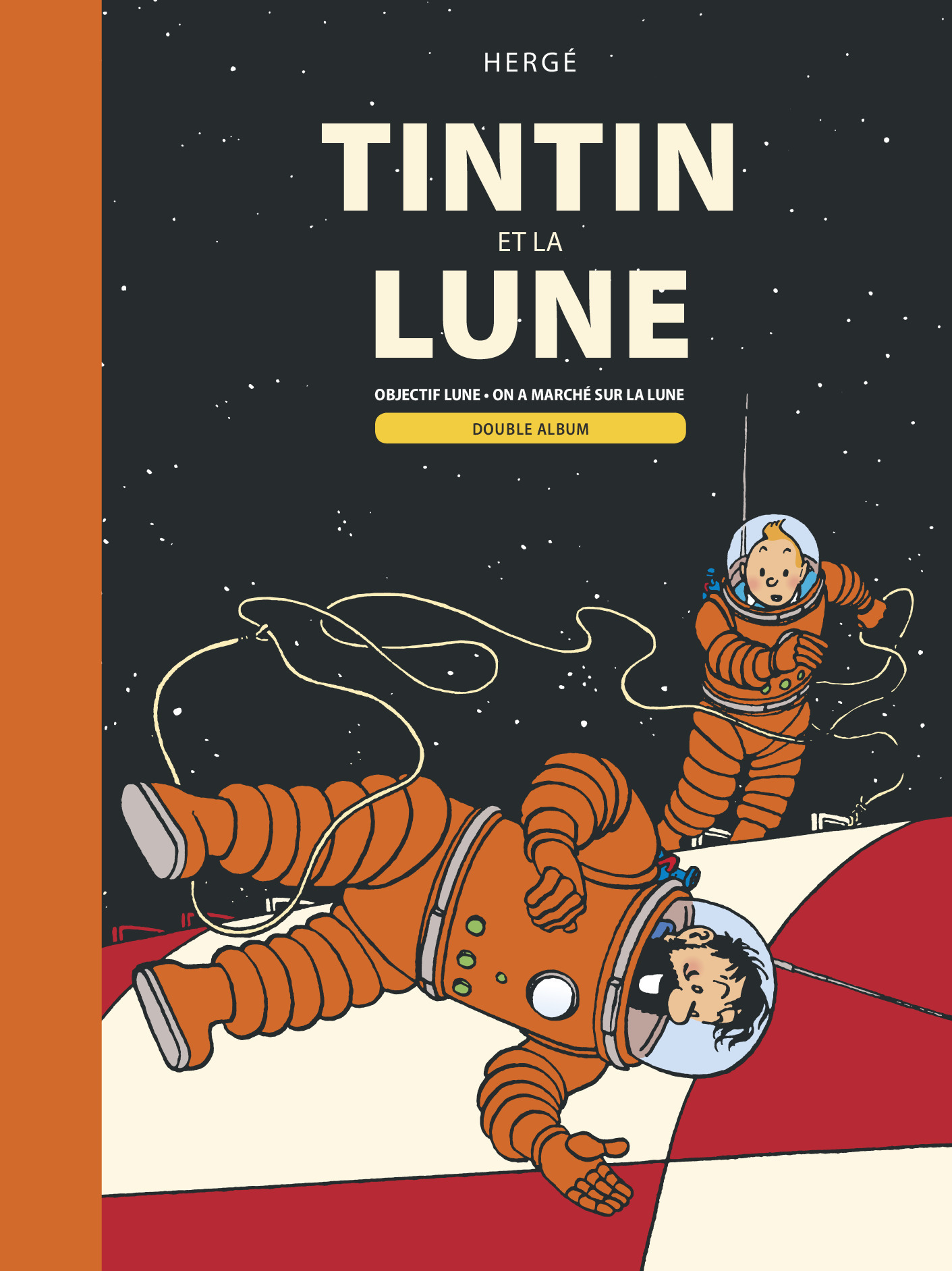 TINTIN ET LA LUNE - OBJECTIF LUNE ET ON A MARCHE SUR LA LUNE