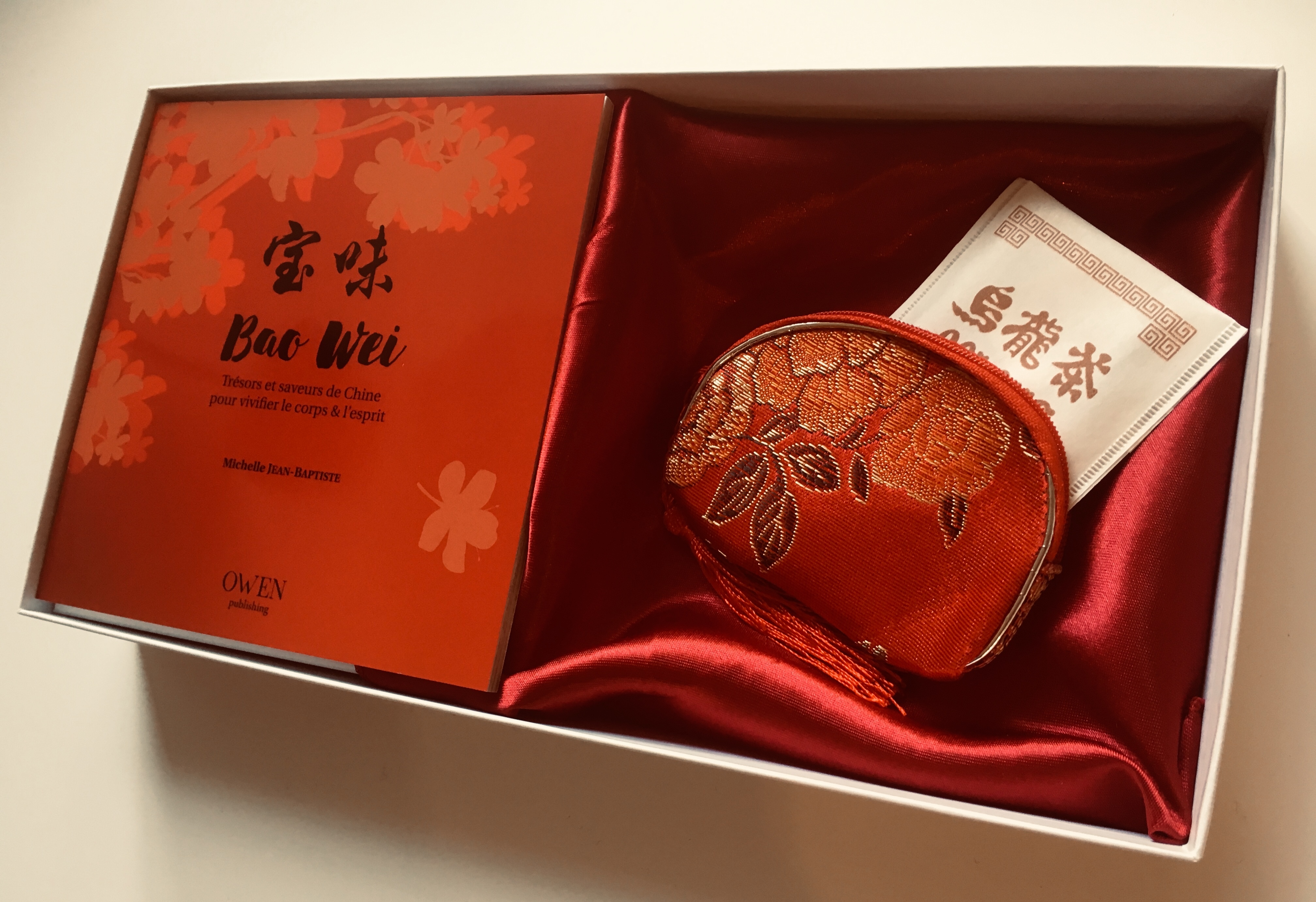 COFFRET BAO WEI TRESORS ET SAVEURS DE CHINE