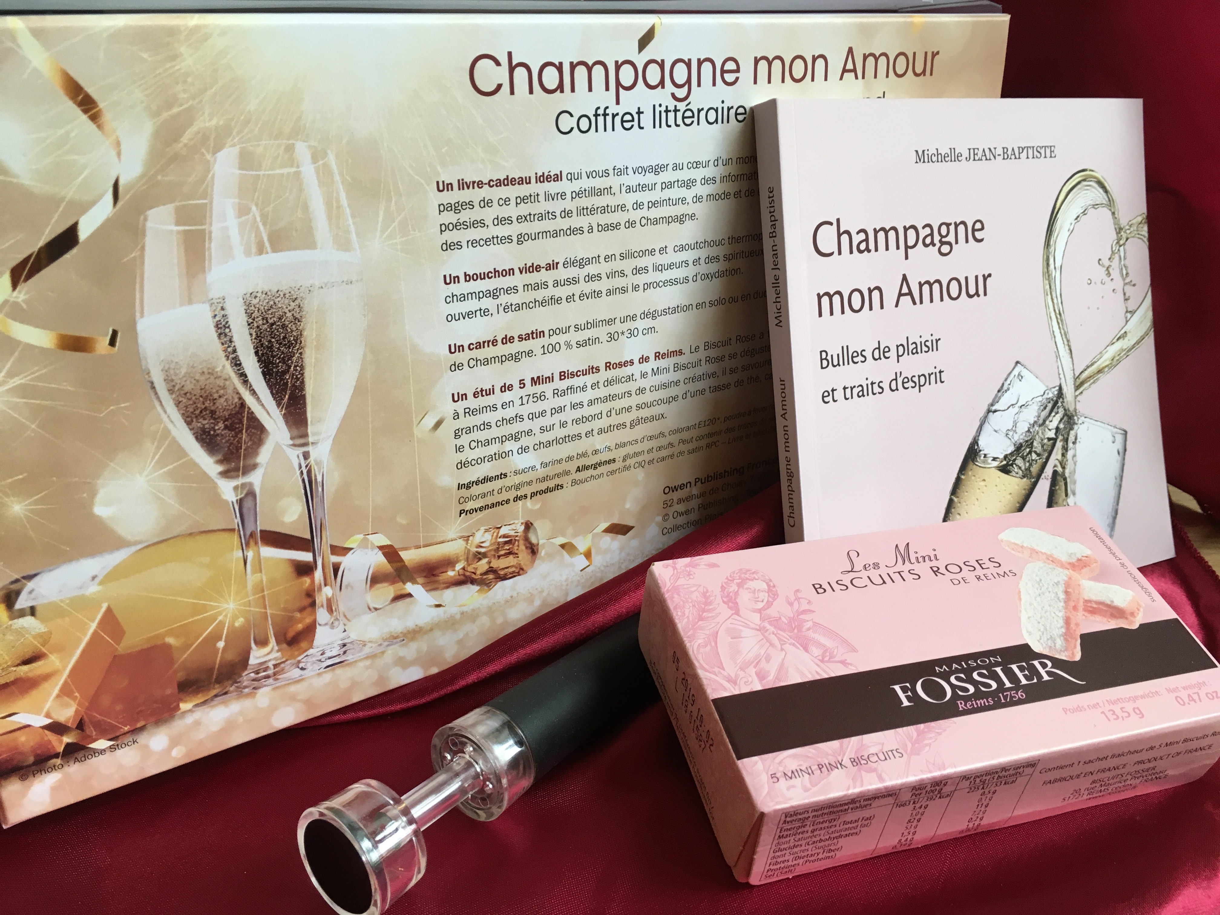 COFFRET CHAMPAGNE MON AMOUR !