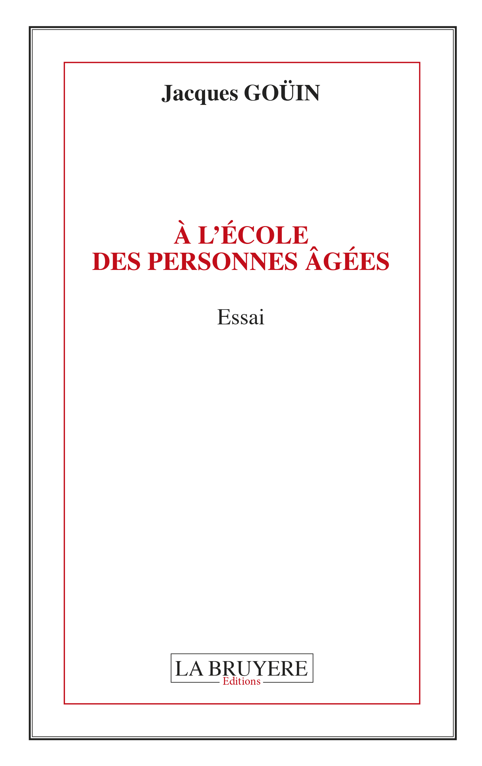 A L´ECOLE DES PERSONNES AGEES