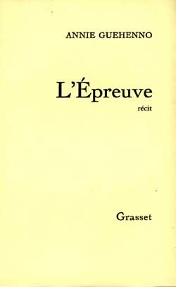 L´EPREUVE