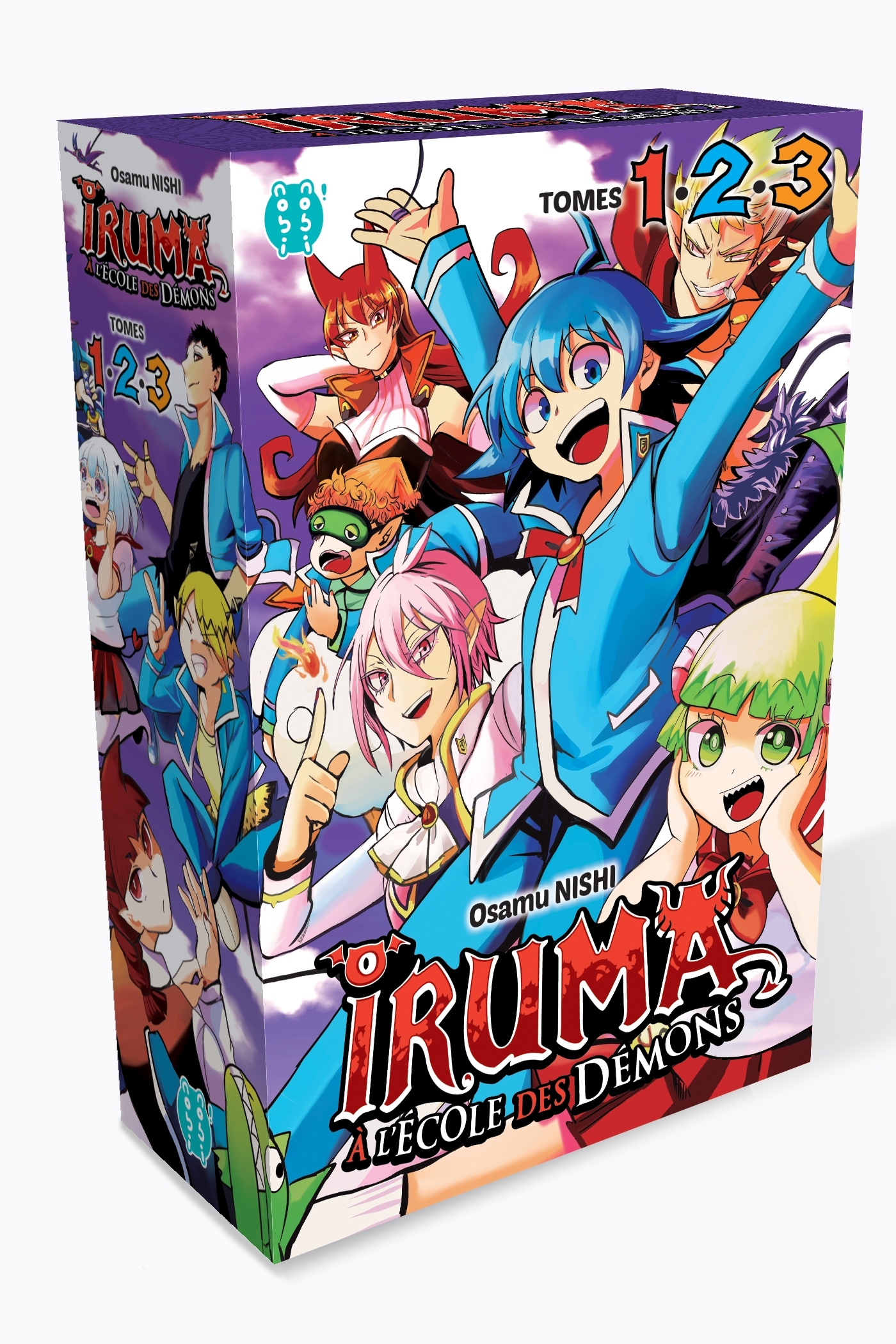 IRUMA A L´ECOLE DES DEMONS COFFRET T01 A T03 - COFFRET 3 TOMES