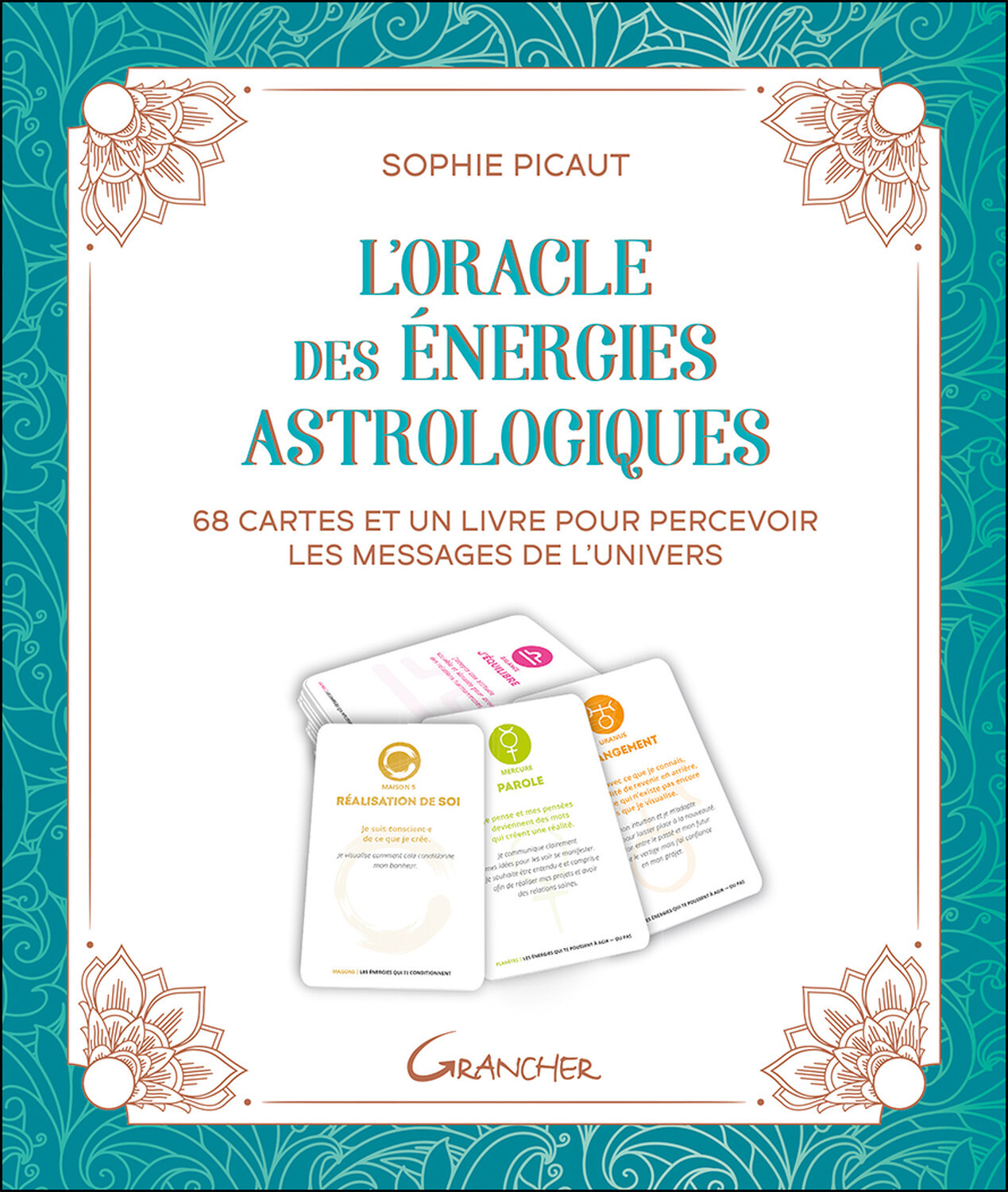 ORACLE DES ENERGIES ASTROLOGIQUES - COFFRET - 68 CARTES ET UN LIVRE POUR PERCEVOIR LES MESSAGES DE
