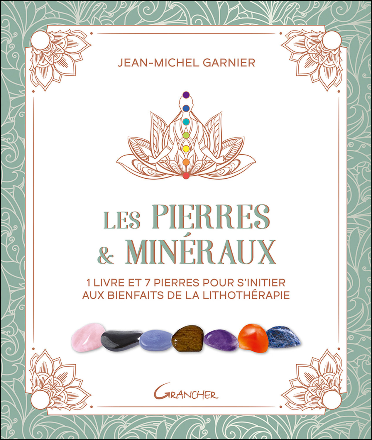 PIERRES & MINERAUX - COFFRET - 1 LIVRE ET 7 PIERRES POUR S´INITIER AUX BIENFAITS DE LA LITHOTHER