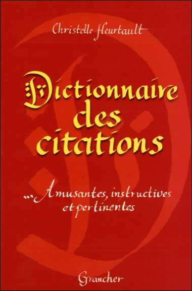 DICTIONNAIRE DE CITATIONS