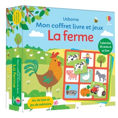 FERME - MON COFFRET LIVRE ET JEUX