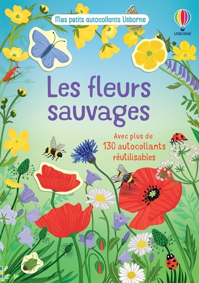 FLEURS SAUVAGES - MES PETITS AUTOCOLLANTS USBORNE