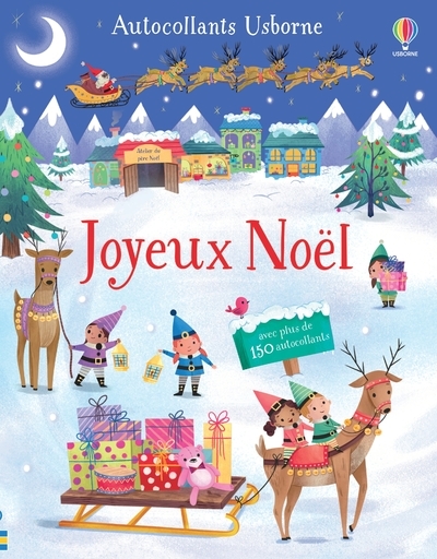 JOYEUX NOEL - PREMIERS AUTOCOLLANTS