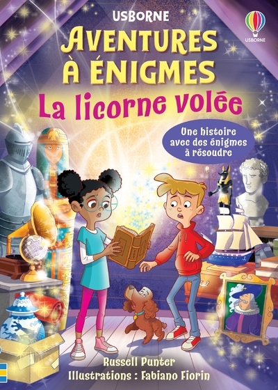 LICORNE VOLEE - AVENTURES A ENIGMES - DES 7 ANS