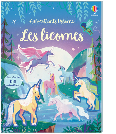 LICORNES - AUTOCOLLANTS USBORNE