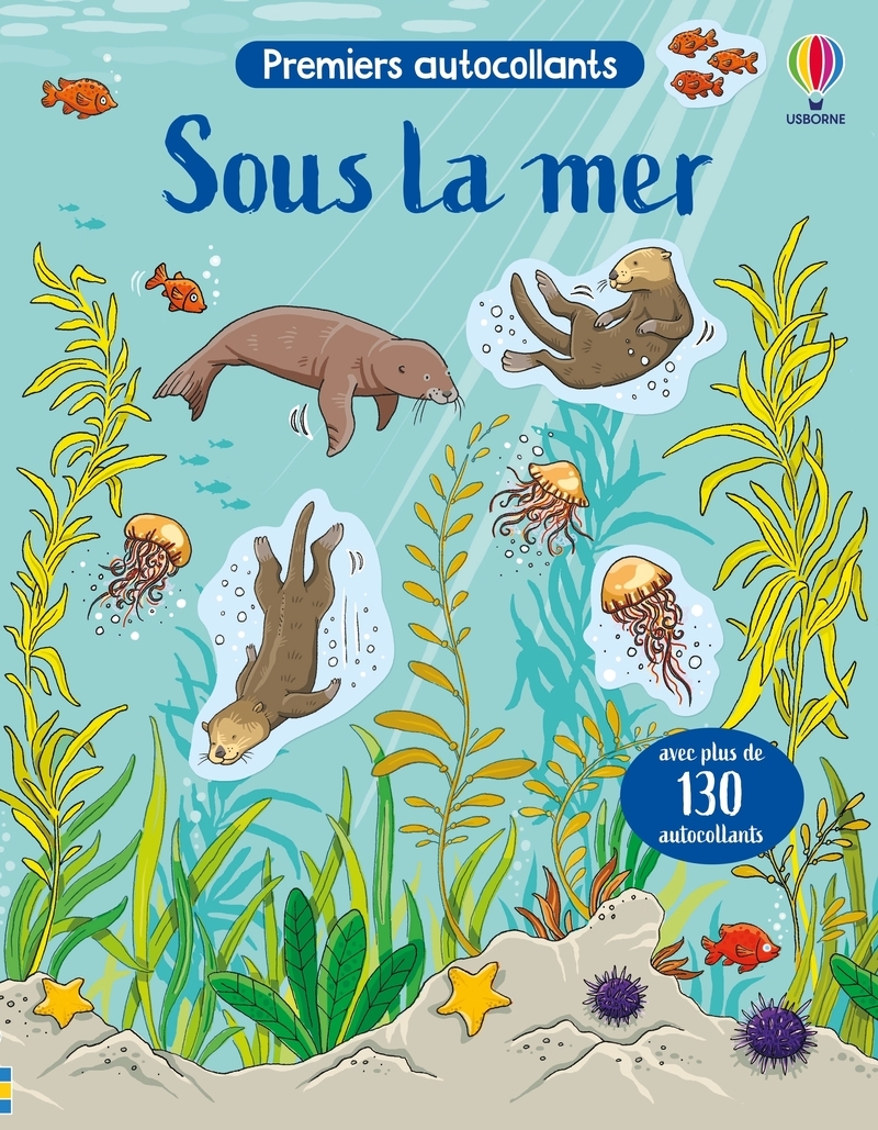SOUS LA MER - PREMIERS AUTOCOLLANTS