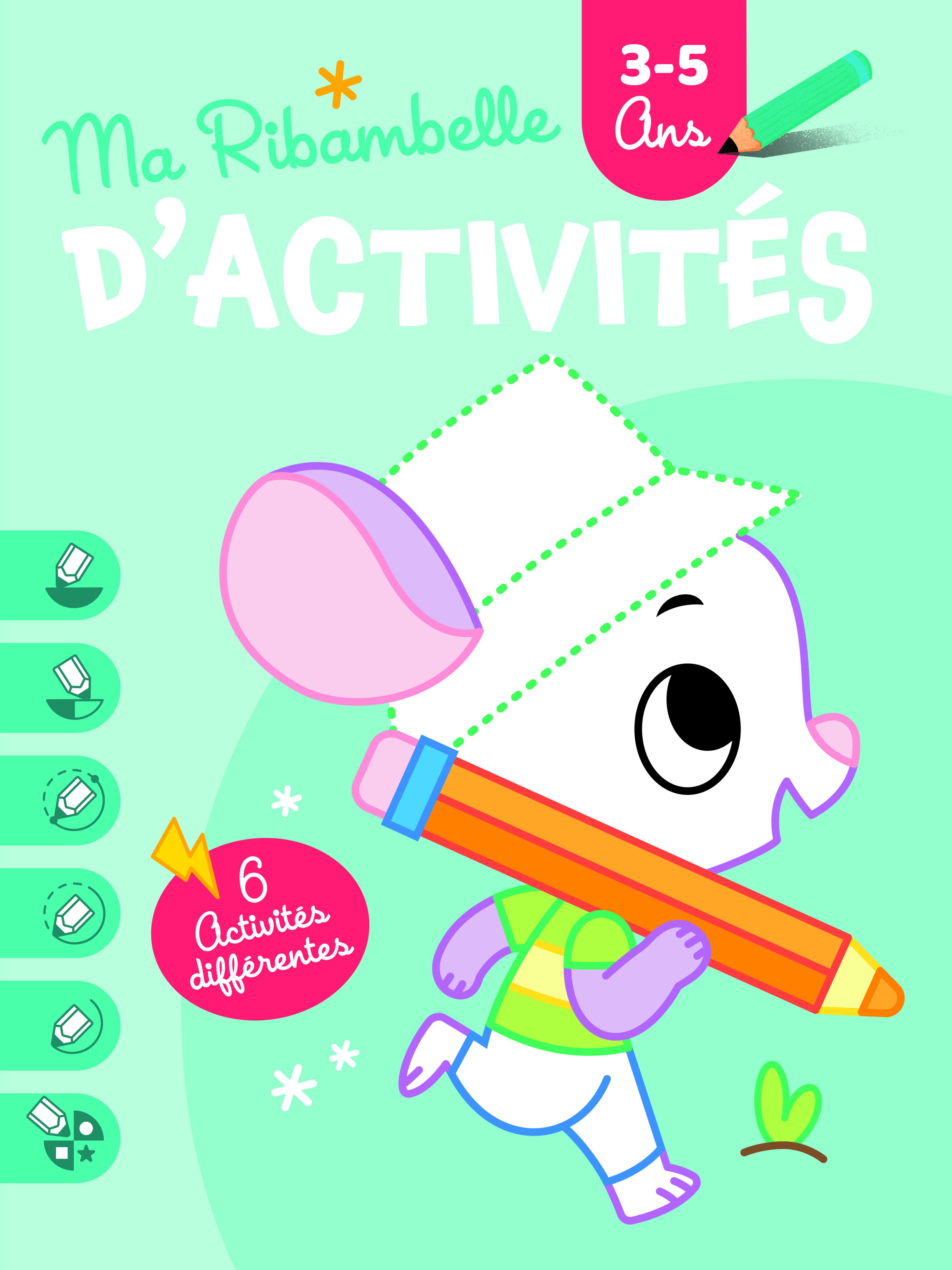 3-5 ANS MA RIBAMBELLE D´ACTIVITES SOURIS
