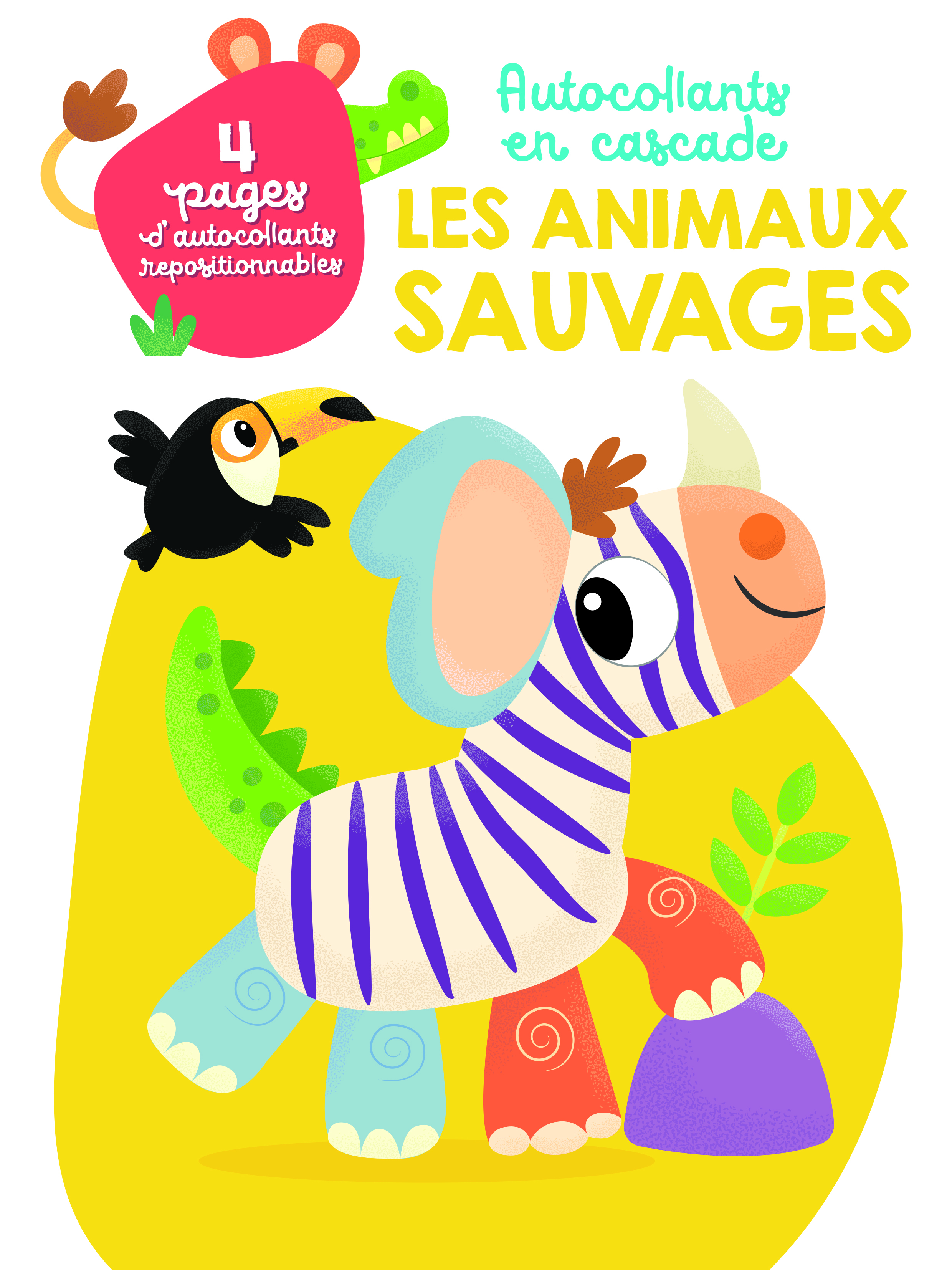 ANIMAUX SAUVAGES AUTOCOLLANTS