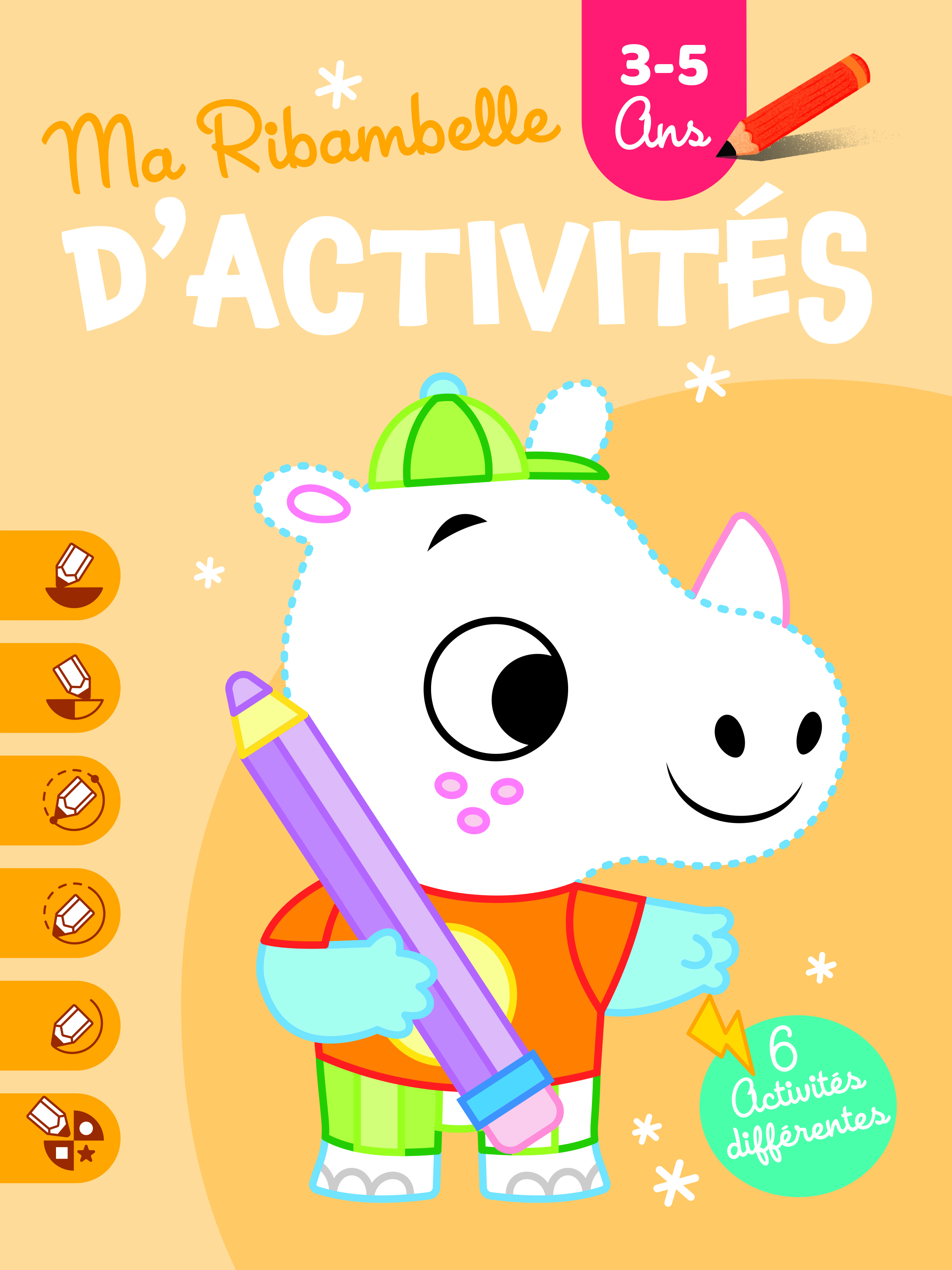 3-5 ANS MA RIBAMBELLE D´ACTIVITES HIPPOPOTAME