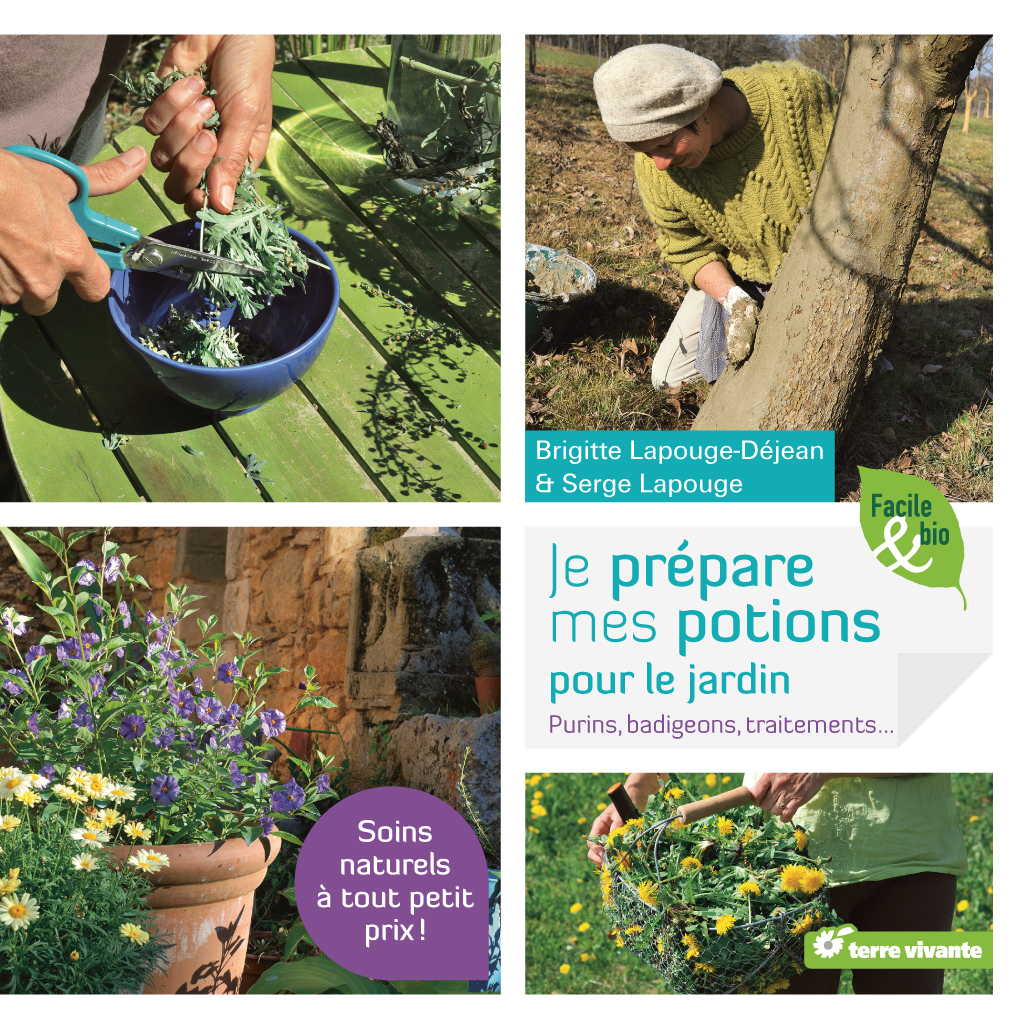 JE PREPARE MES POTIONS POUR LE JARDIN