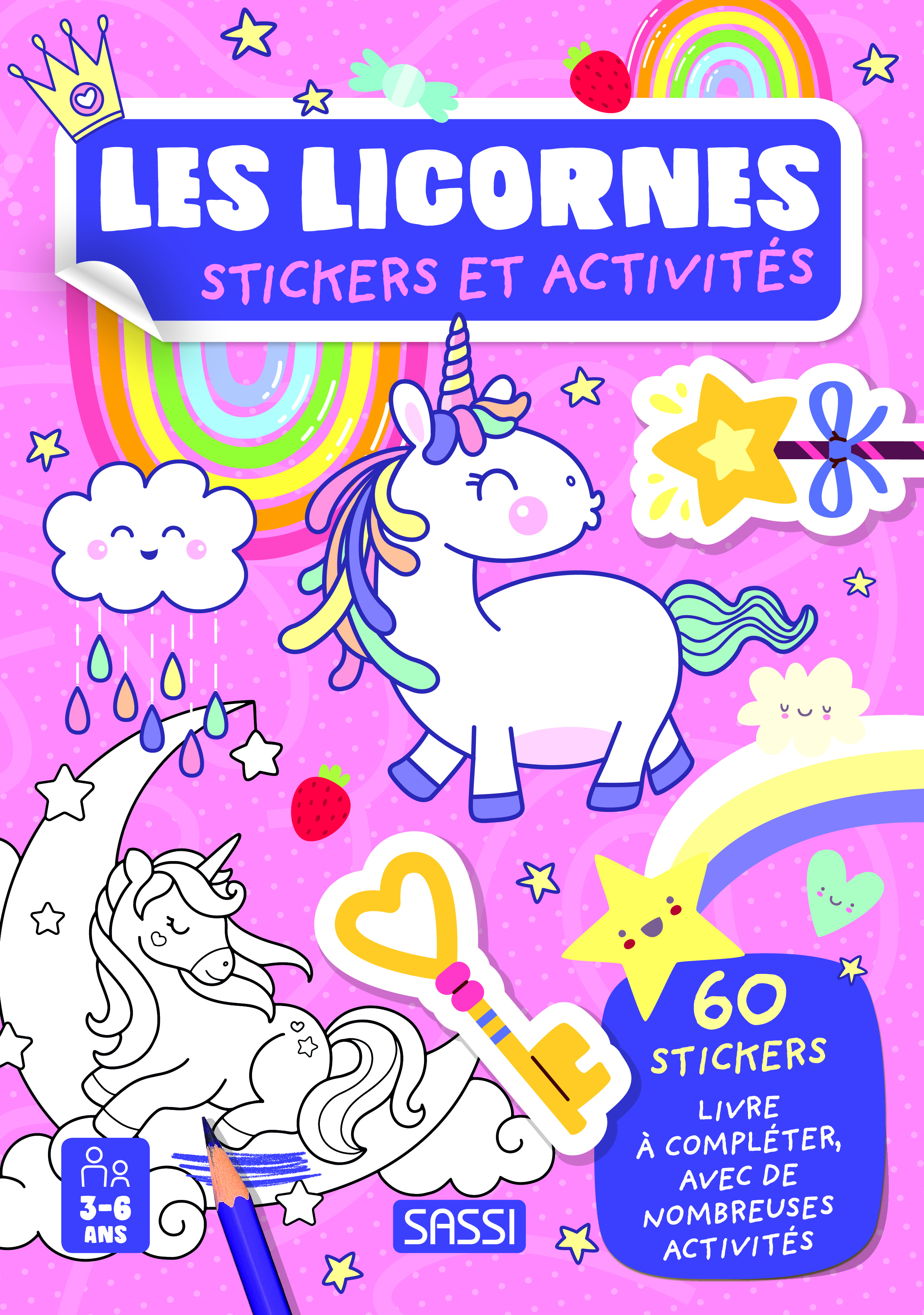 LIVRES D´ACTIVITES - LES LICORNES