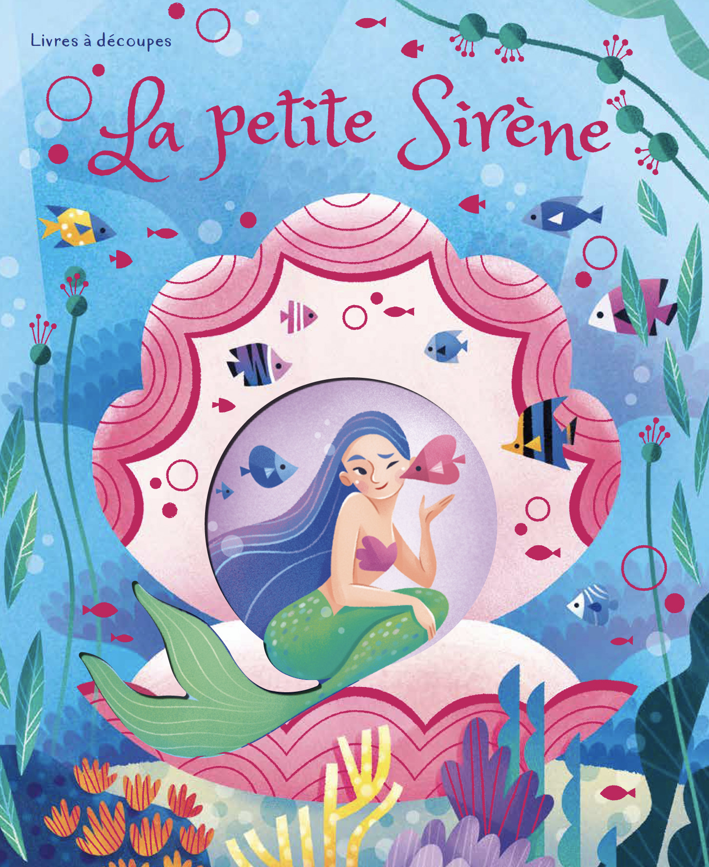 PETITE SIRENE - LIVRES A DECOUPES