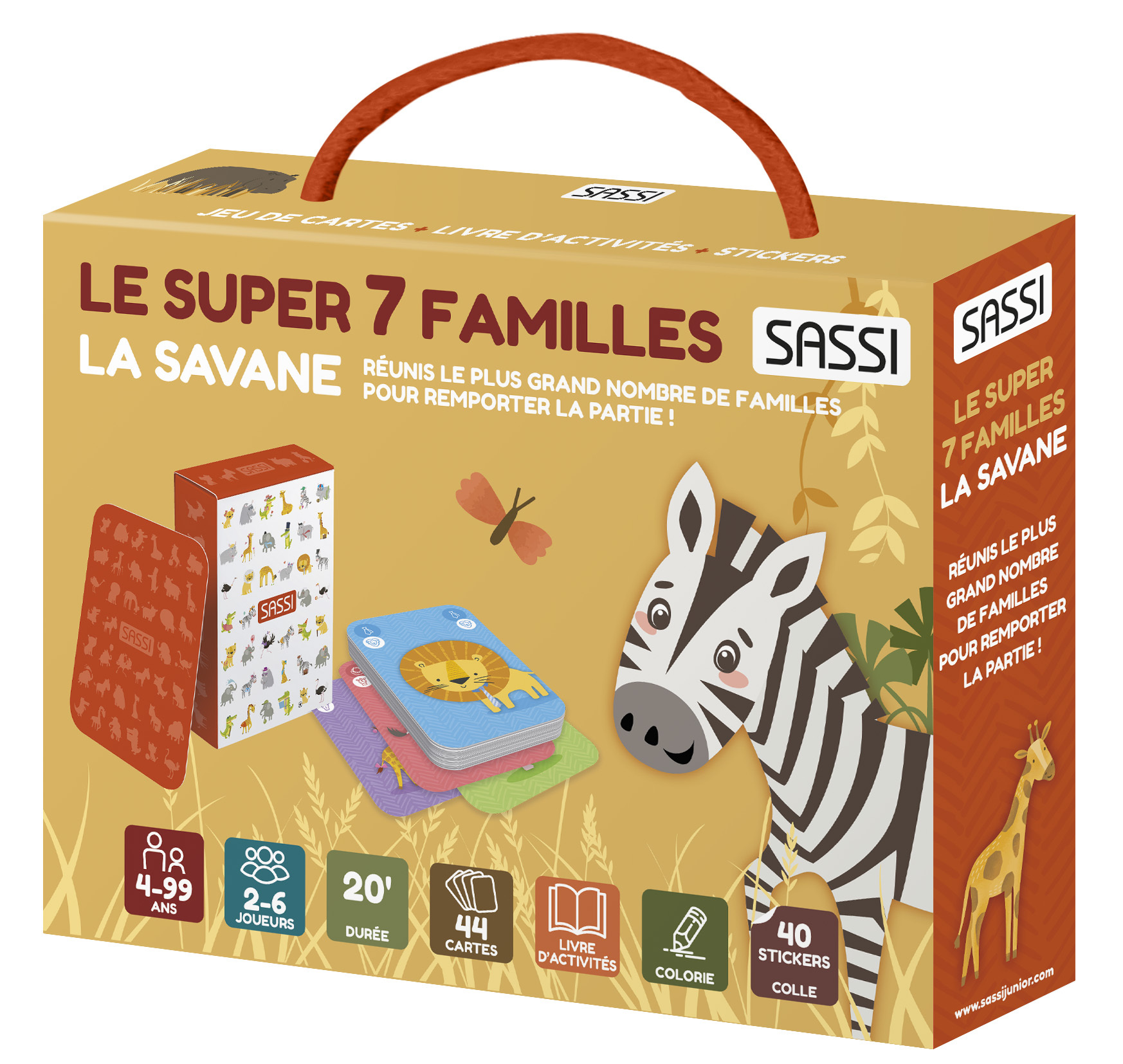 SUPER 7 FAMILLES. LA SAVANE