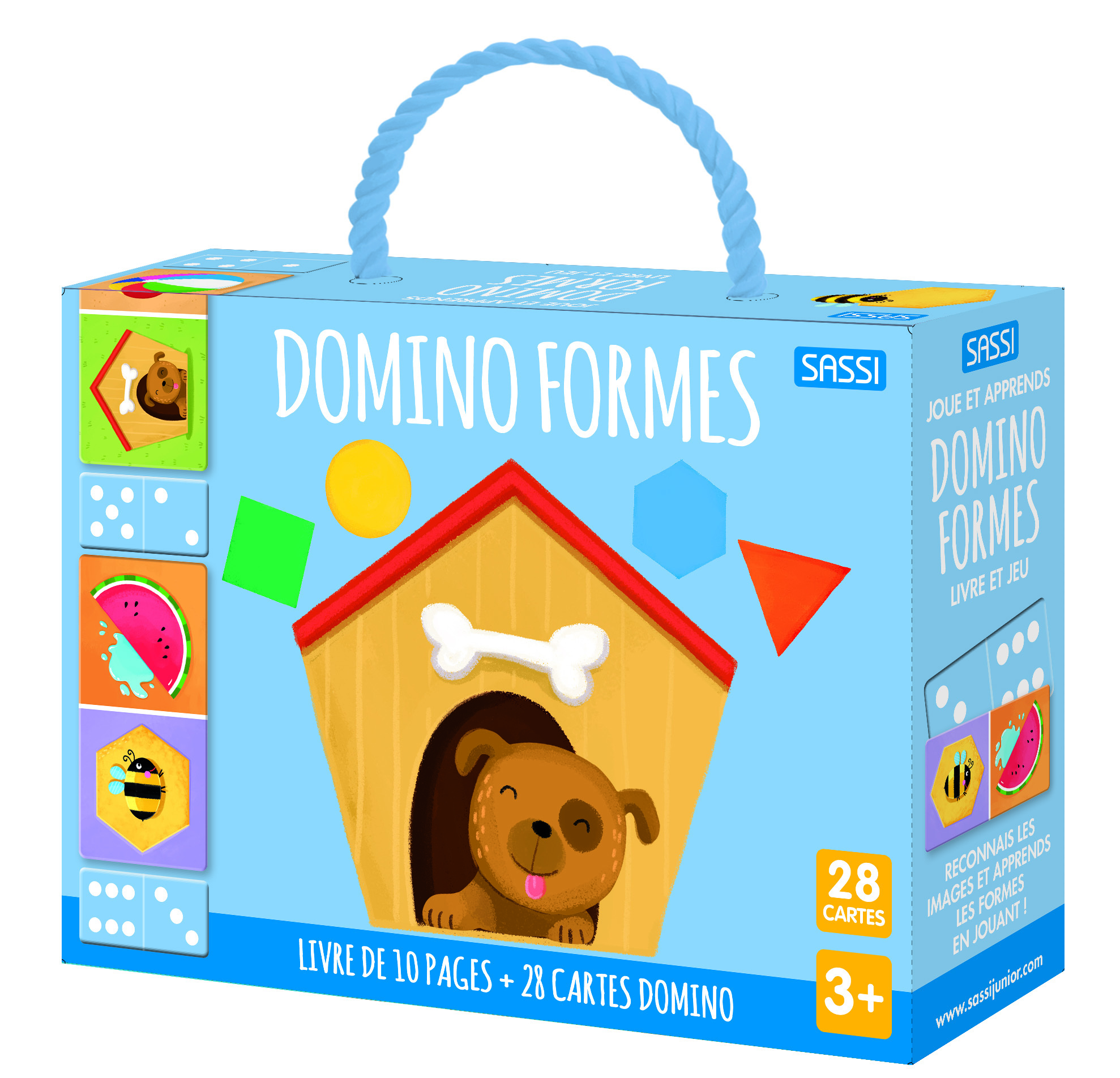 JOUE ET APPRENDS. DOMINO FORMES
