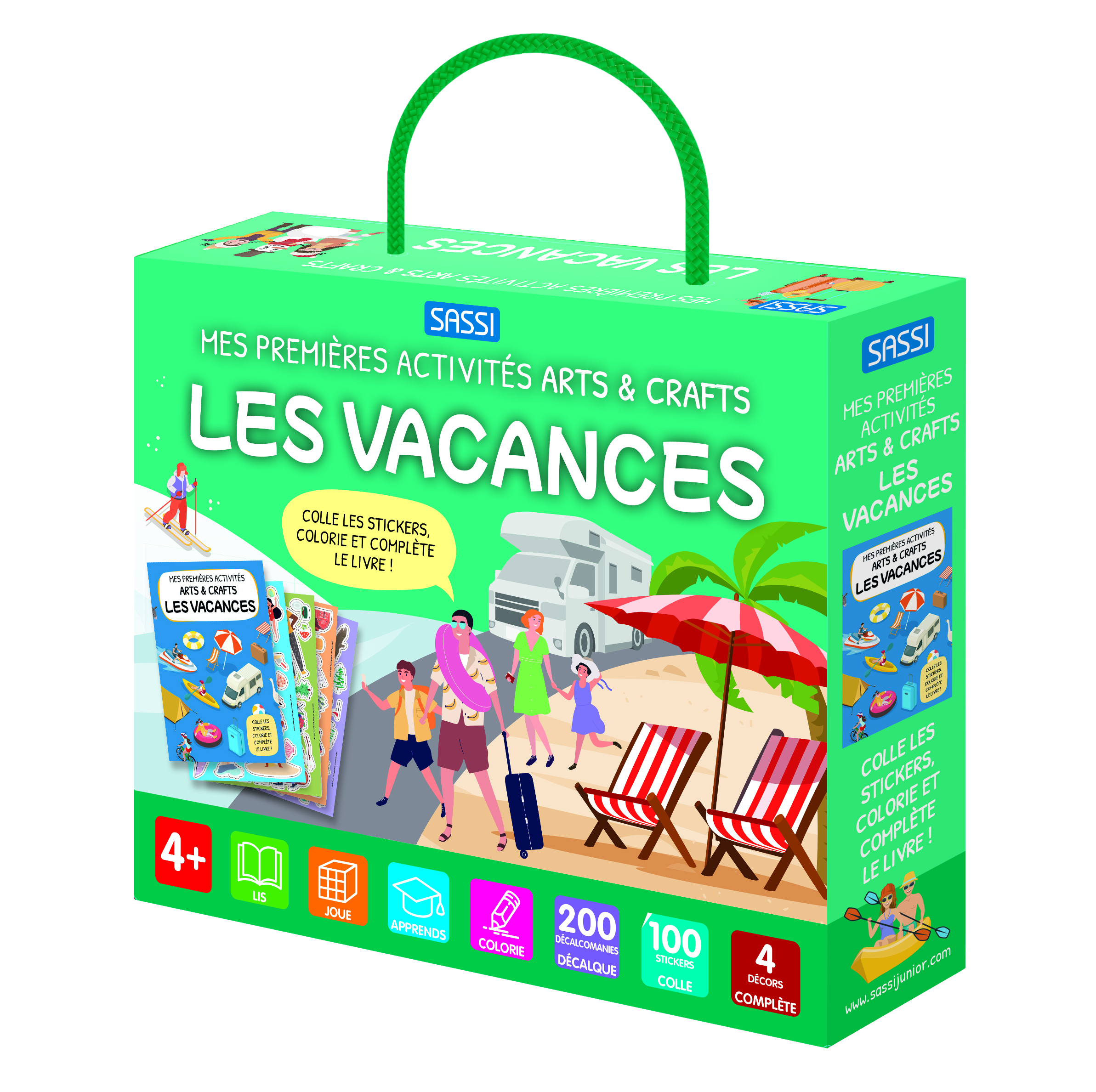MES PREMIERES ACTIVITES ARTS & CRAFTS. LES VACANCES