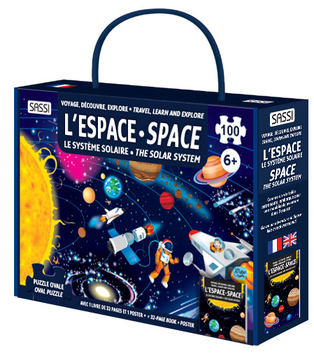 VOYAGE, DECOUVRE, EXPLORE - L´ESPACE, LE SYSTEME SOLAIRE - PUZZLE