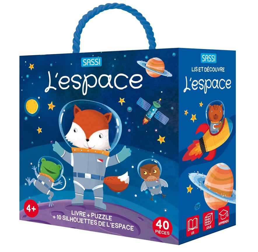 ESPACE - BOITE LIVRE + PUZZLE + SILHOUETTES