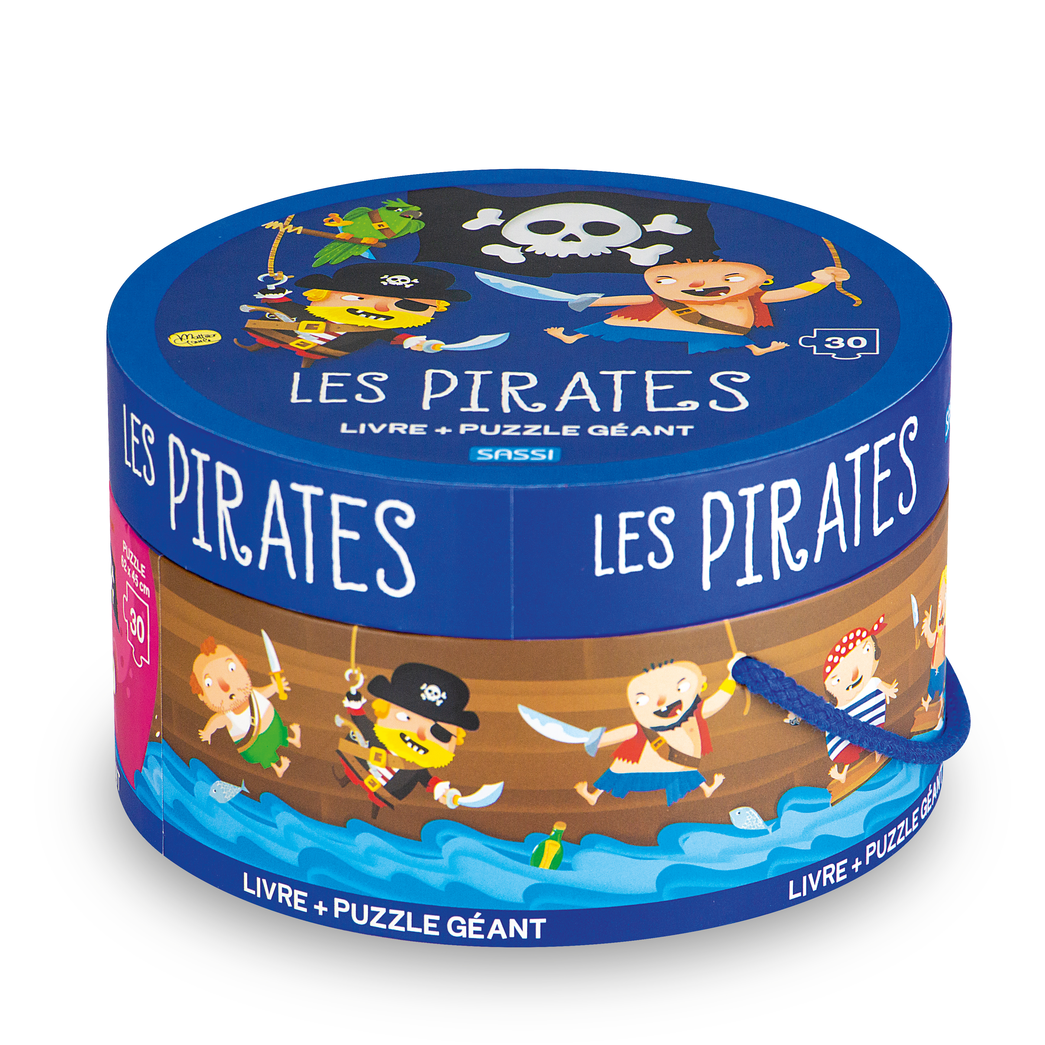 PIRATES - COFFRET LIVRE + PUZZLE GEANT - N.E. 2022