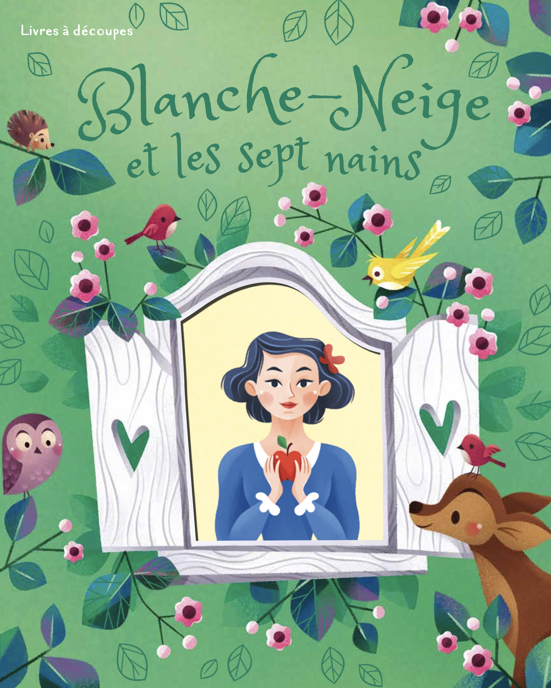 BLANCHE-NEIGE ET LES SEPT NAINS - LIVRES A DECOUPES