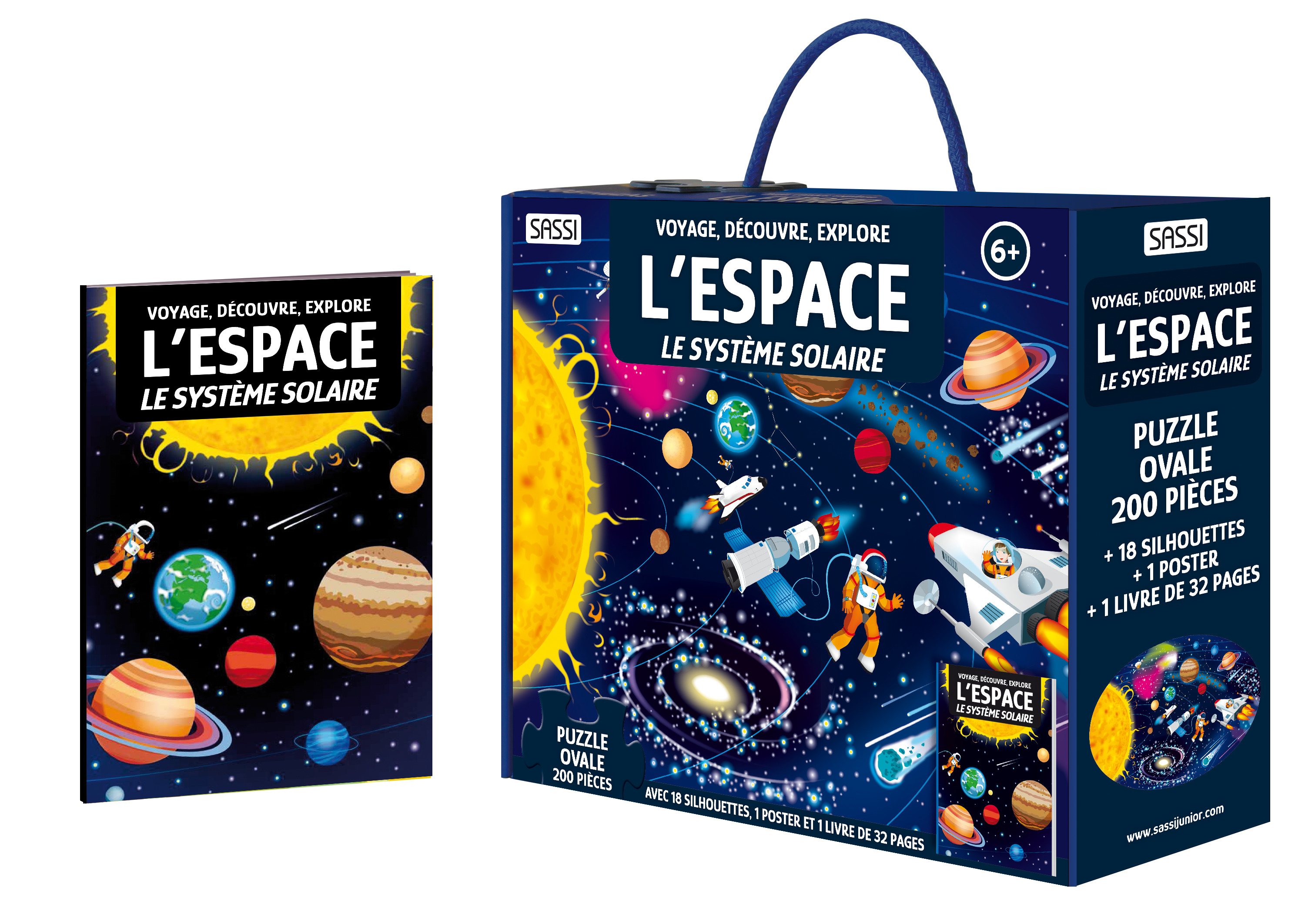 VOYAGE, DECOUVRE, EXPLORE - L´ESPACE LE SYSTEME SOLAIRE - N.E. 2024