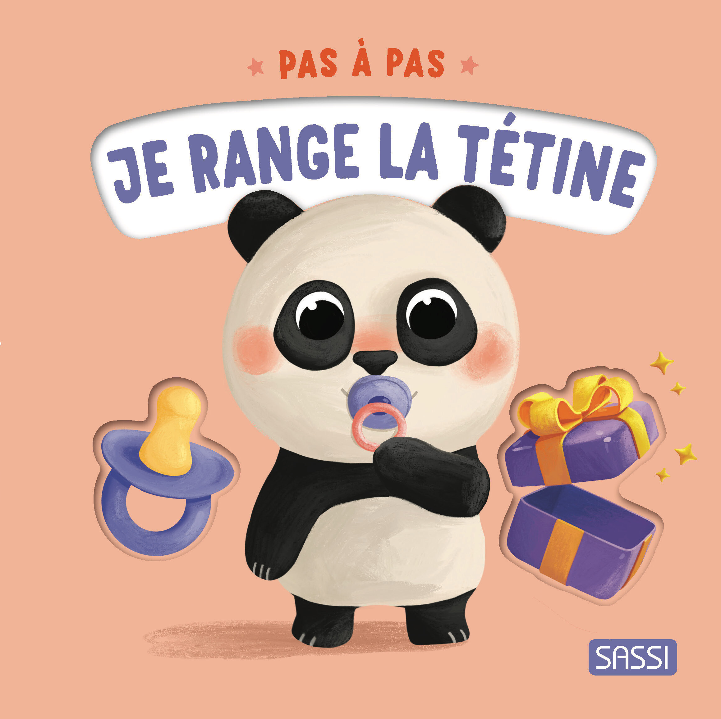 PAS A PAS - JE RANGE LA TETINE
