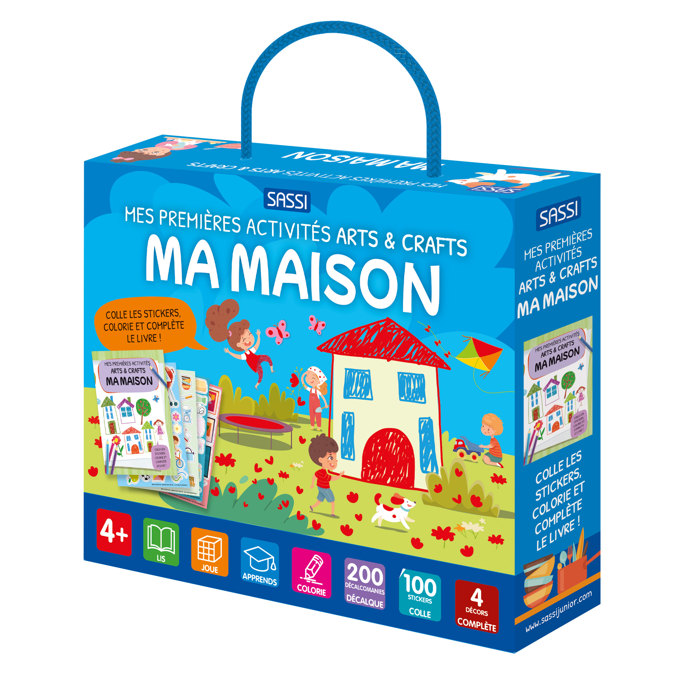 MES PREMIERES ACTIVITES ARTS & CRAFTS. MA MAISON