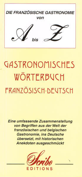 DICTIONNAIRE GASTRONOMIQUE DE POCHE FRANCAIS-ALLEMAND
