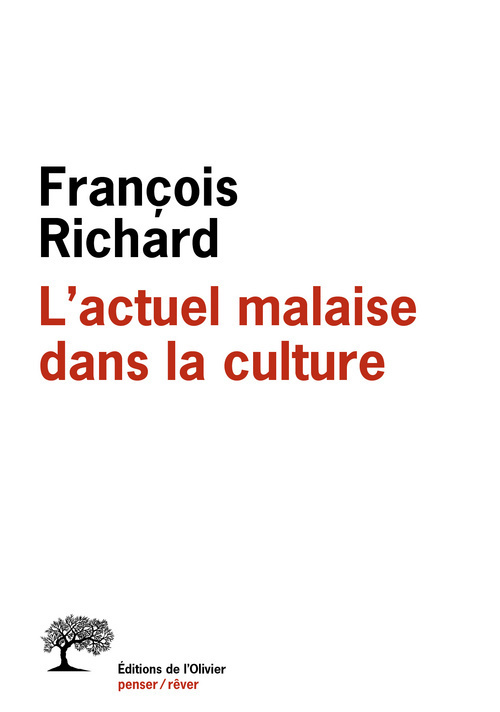 ACTUEL MALAISE DANS LA CULTURE