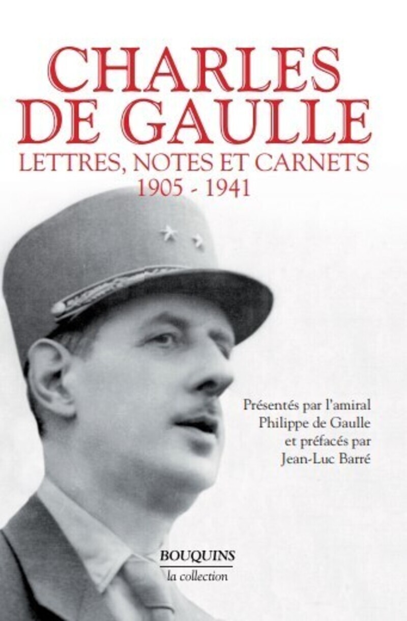 CHARLES DE GAULLE - LETTRES NOTES ET CARNETS 1905-1941 T1
