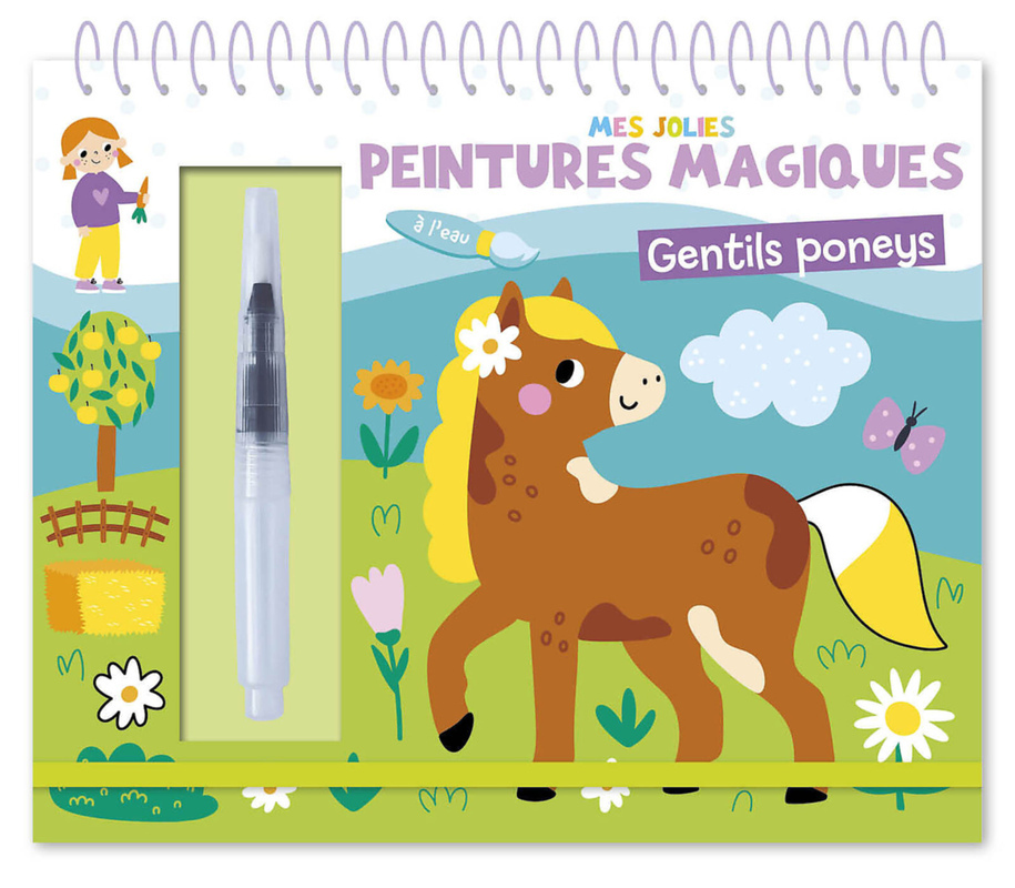 MES JOLIES PEINTURES MAGIQUES - PONEYS