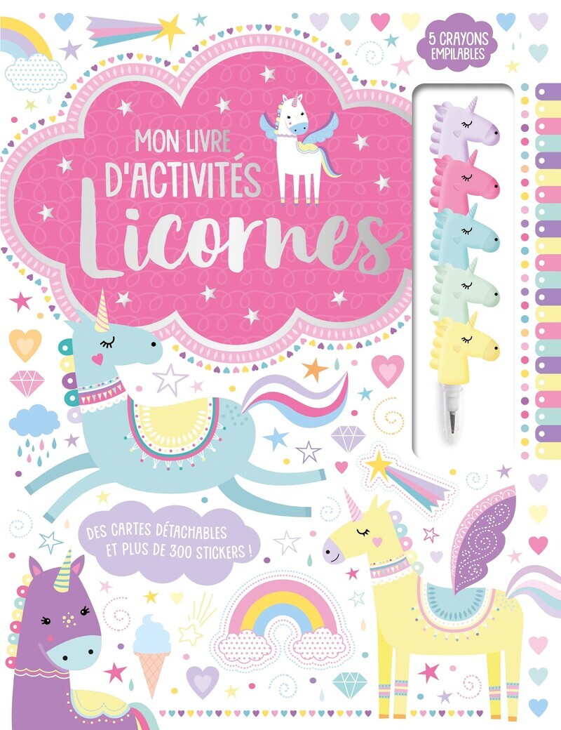 MON LIVRE D´ACTIVITES LICORNES NE