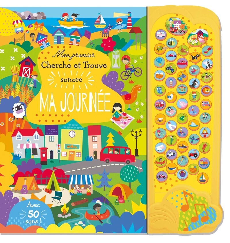 MON 1ER CHERCHE ET TROUVE SONORE / MA JOURNEE