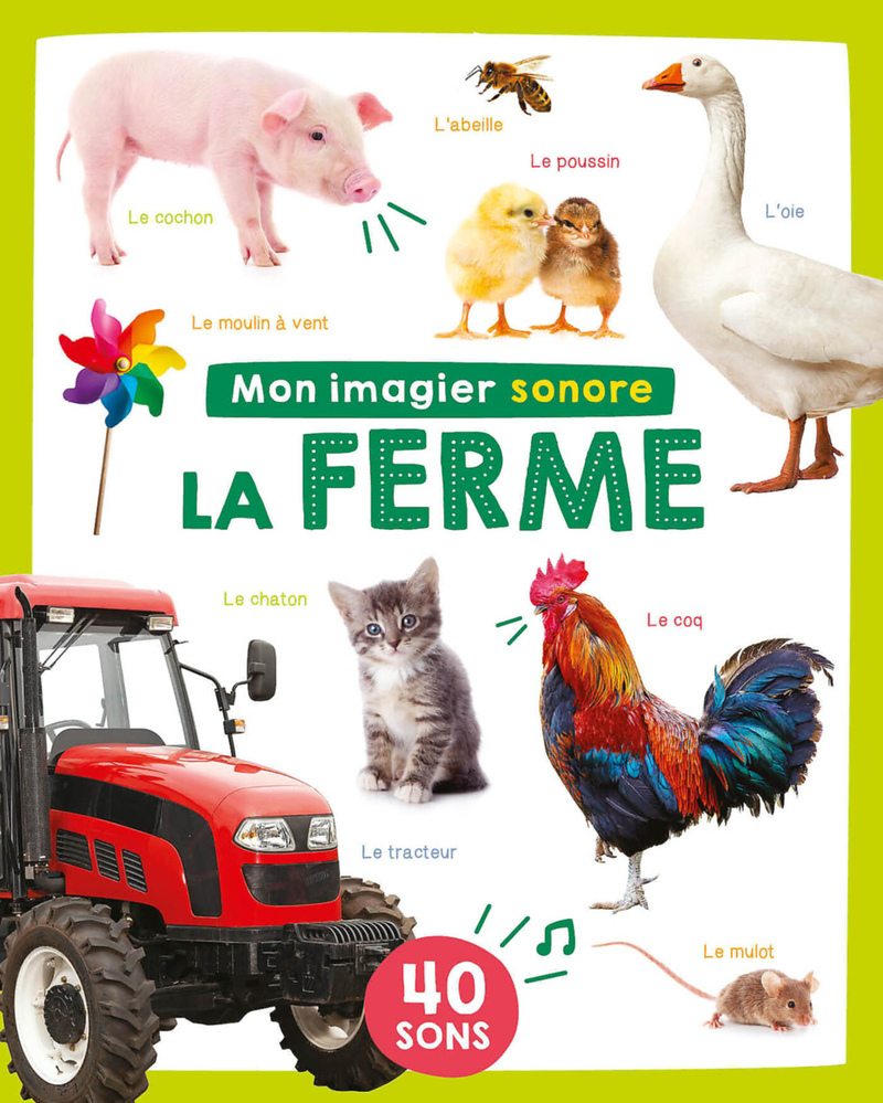 MON IMAGIER SONORE - MON IMAGIER SONORE - LA FERME