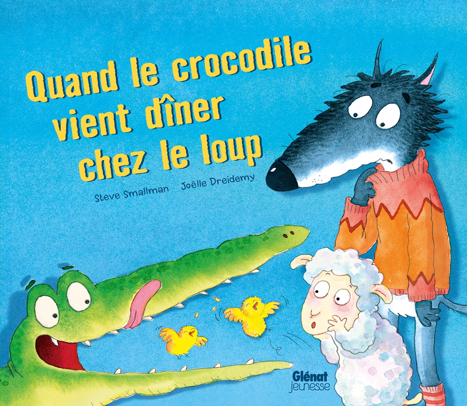 LOUP ET L´AGNEAU - QUAND LE CROCODILE VIENT DINER CHEZ LE LOUP