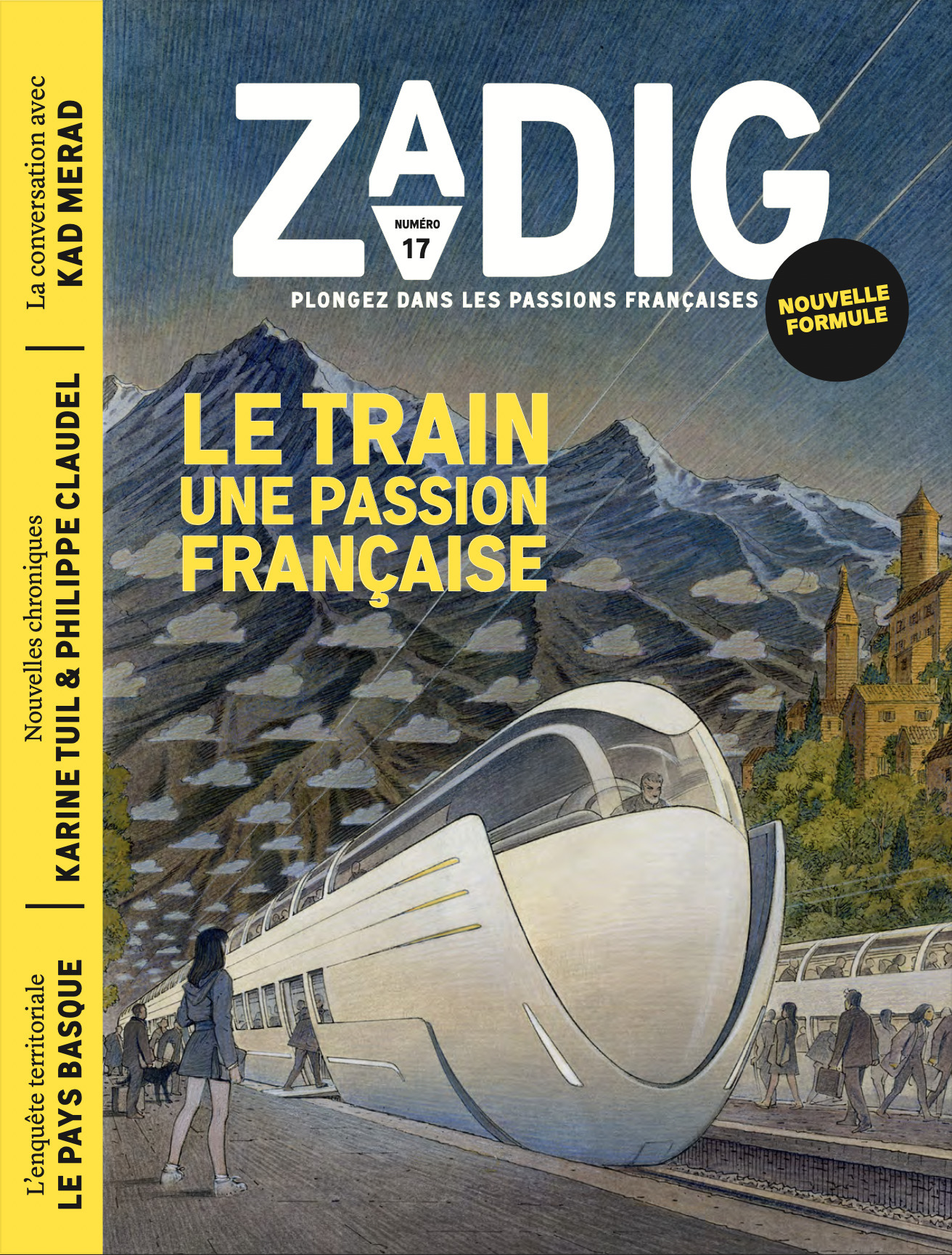 ZADIG N17 - LE TRAIN, UNE PASSION FRANCAISE