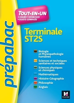 PREPABAC - TOUTE LA TERMINALE ST2S - NOUVELLE EDITION