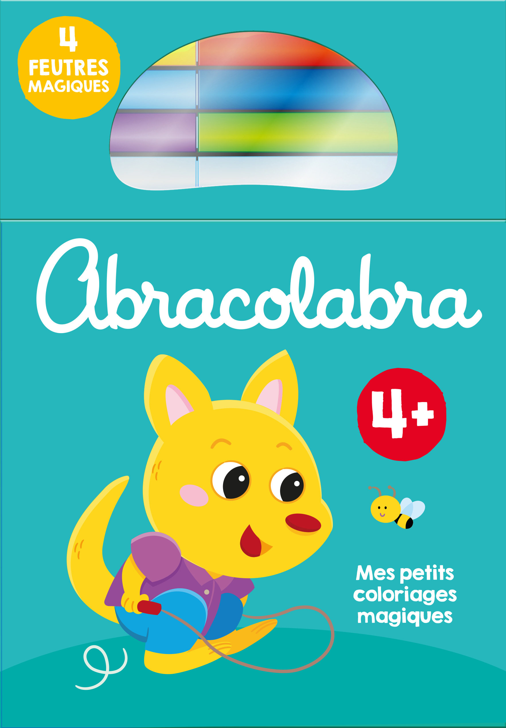ABRACOLABRA : RENARD : COLORIAGE 4+ AVEC 4 FEUTRES