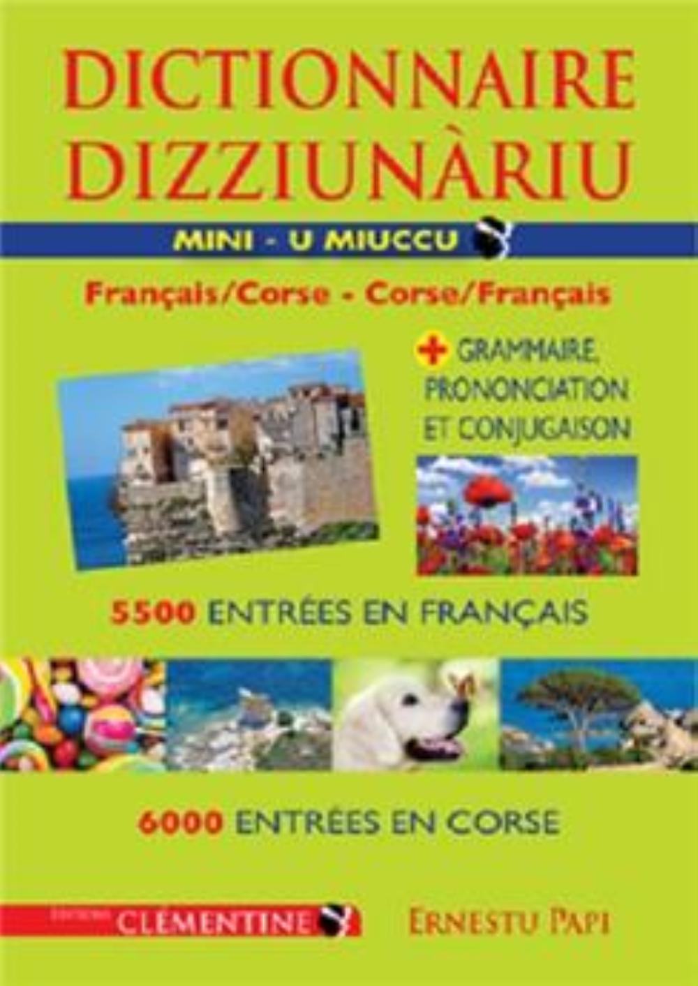 MINI DICTIONNAIRE DE LA LANGUE CORSE