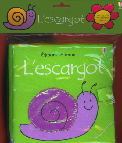 L´ESCARGOT LIVRE TISSU