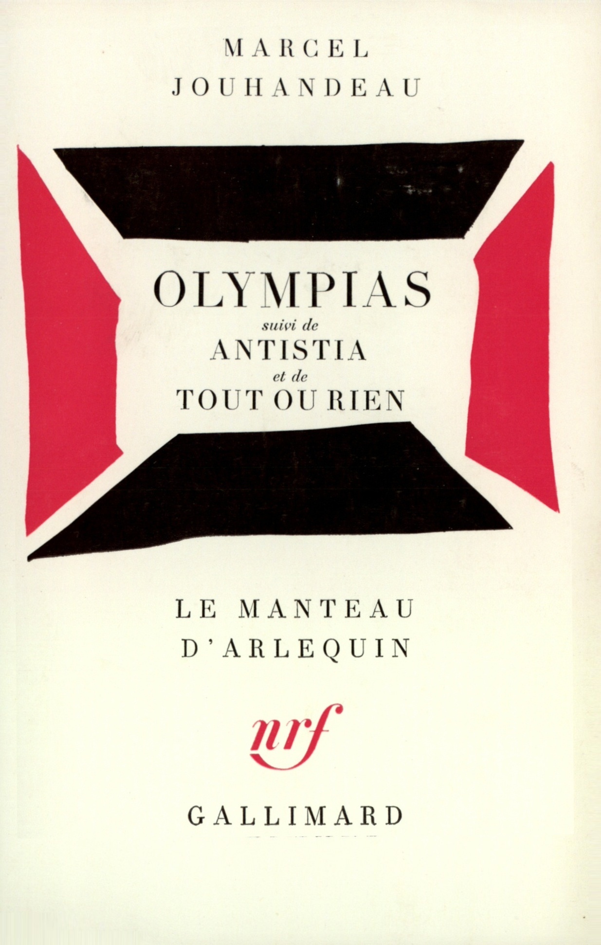 OLYMPIAS/ANTISTIA/TOUT OU RIEN