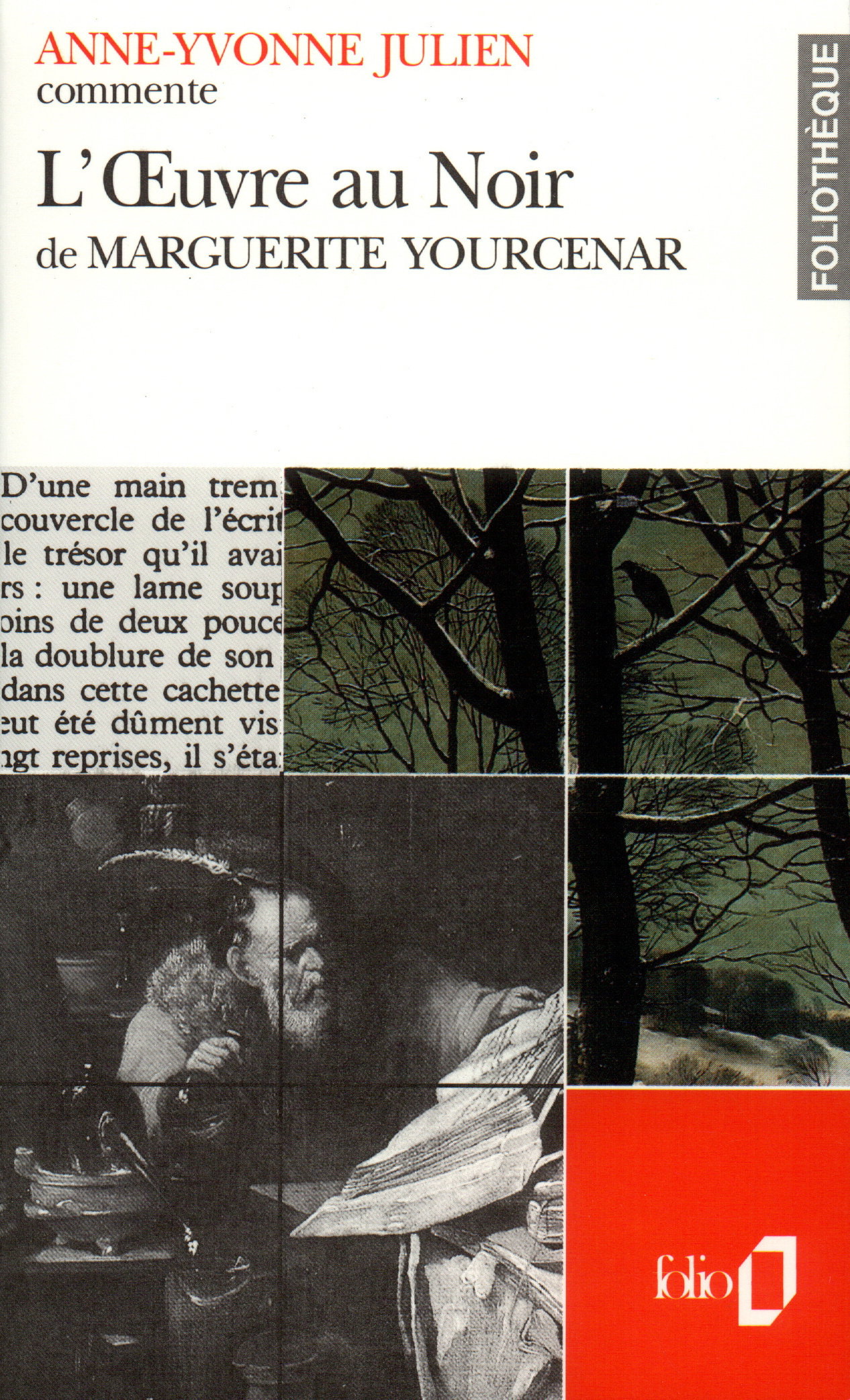 OEUVRE AU NOIR DE MARGUERITE YOURCENAR