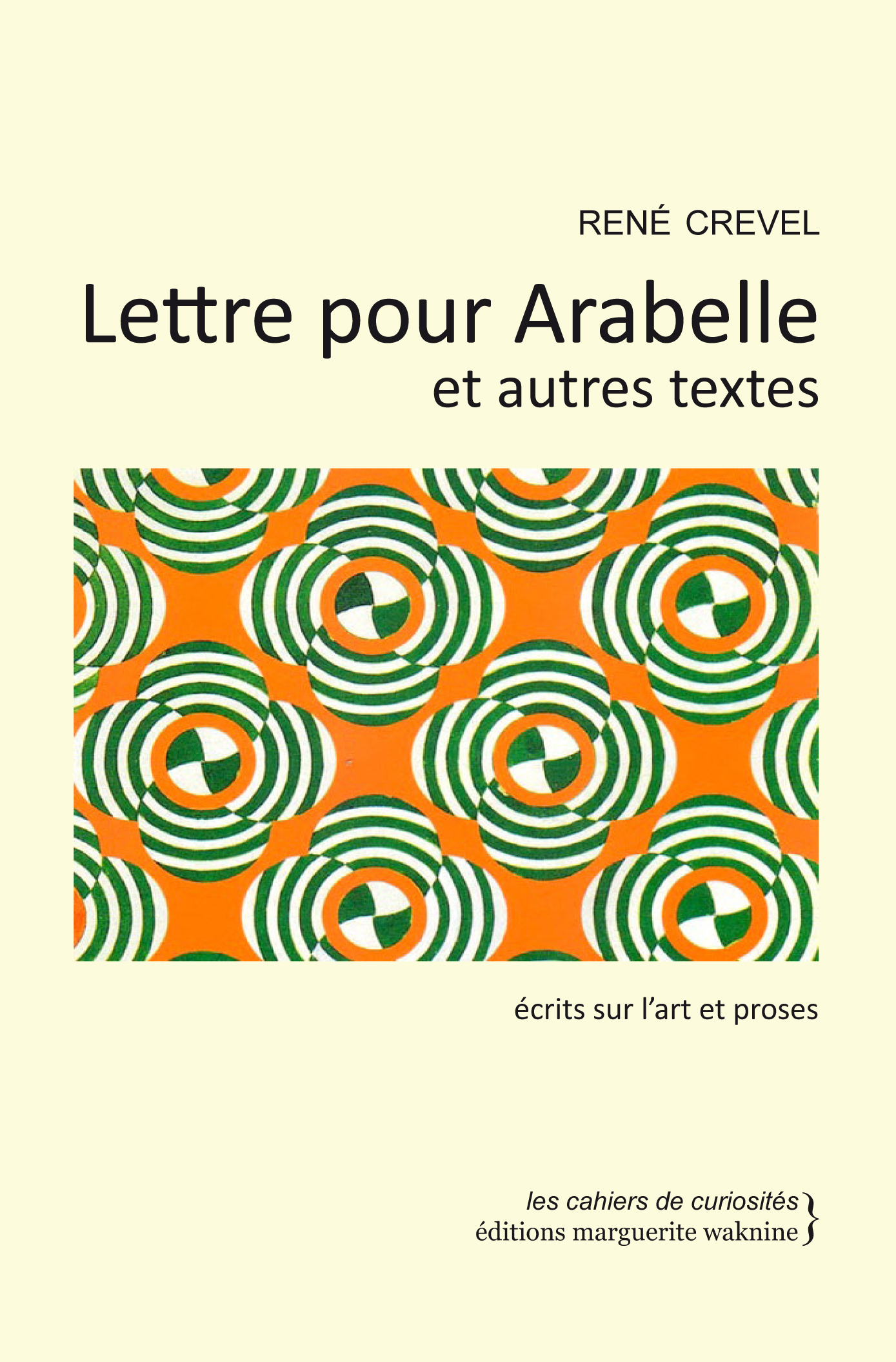 LETTRE POUR ARABELLE