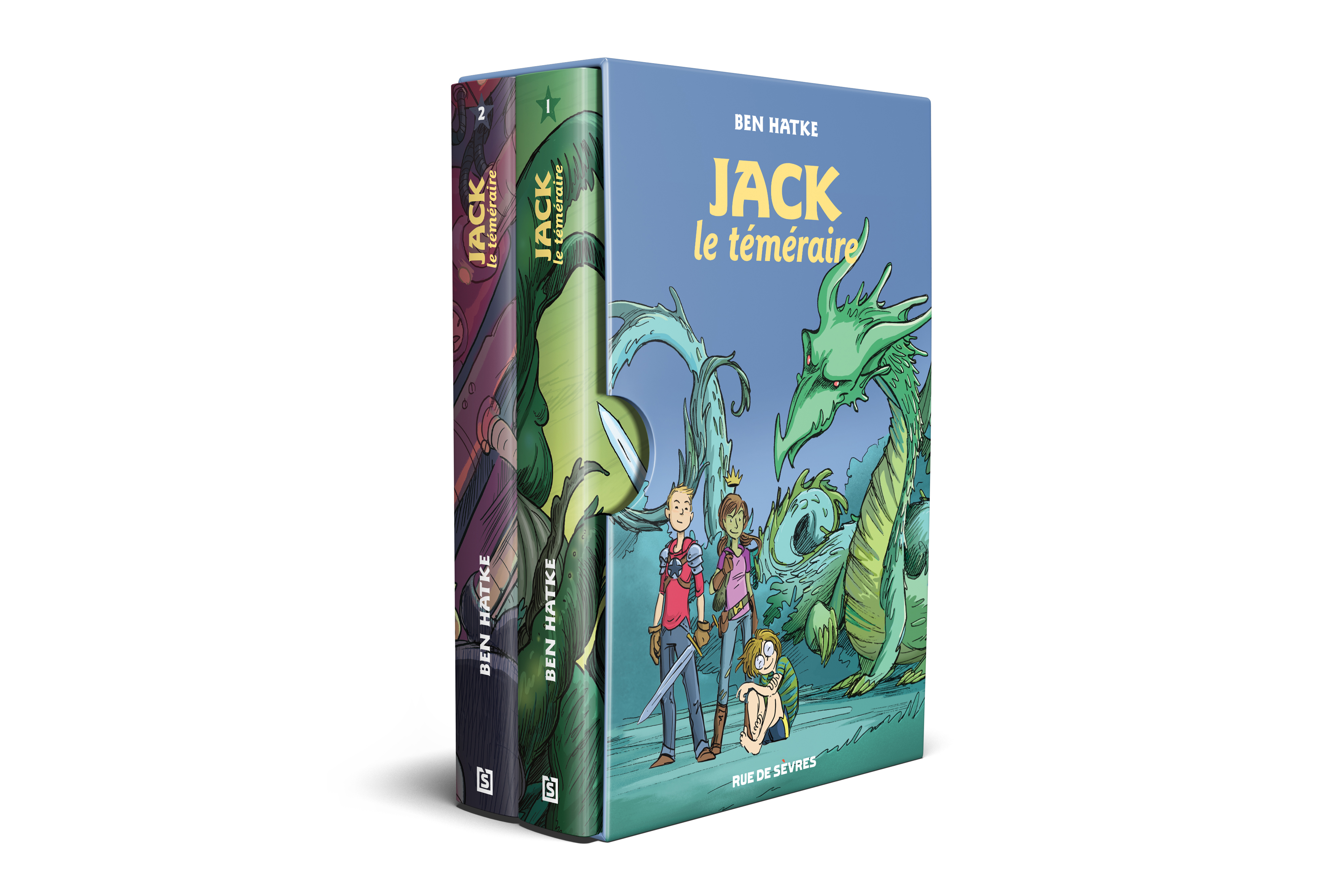 JACK LE TEMERAIRE - ETUI T1 + T2